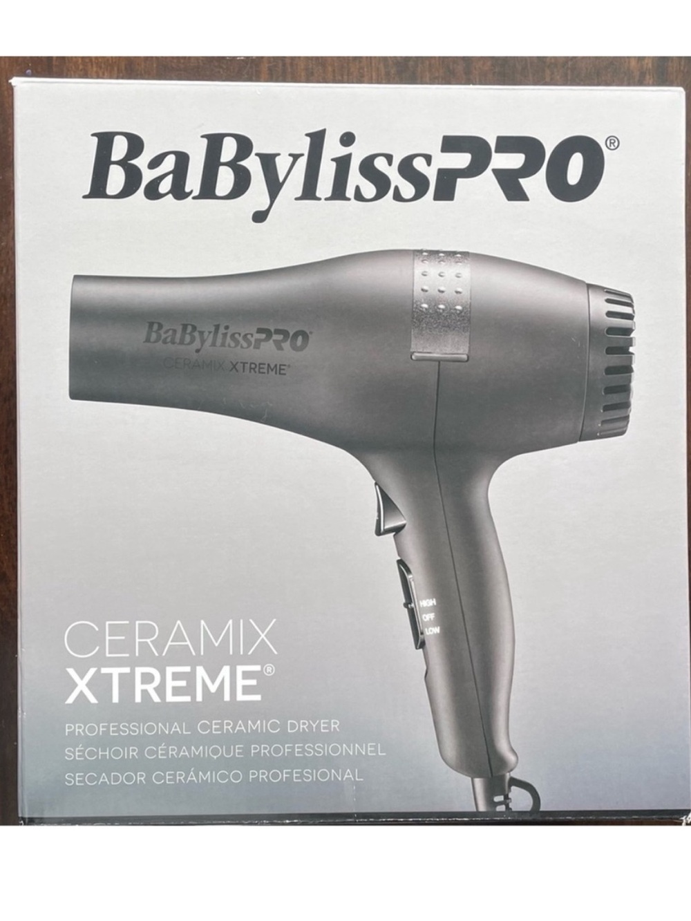 BaBylissPRO Ceramix Xtreme 2000 Watt Professional Hair Dryer Salon Black NEW